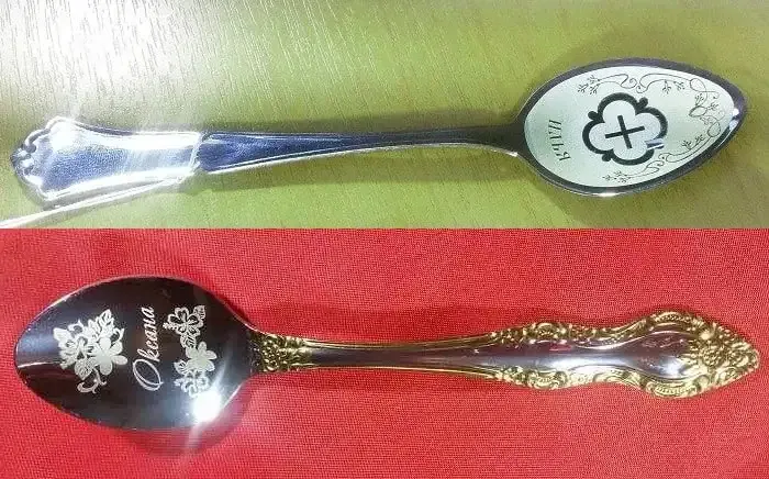 разные чайные ложки